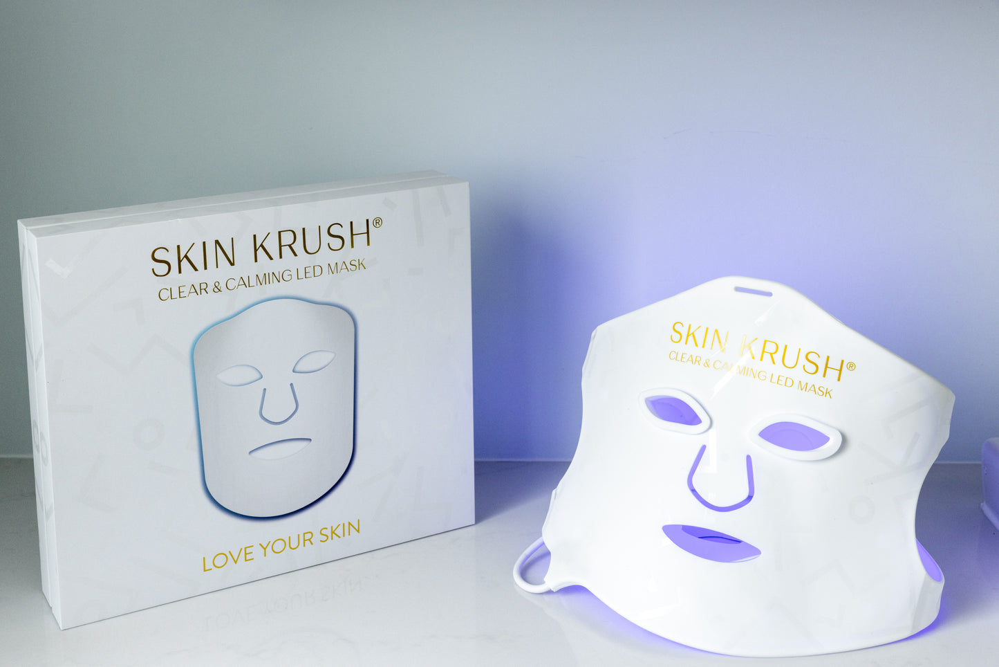 Clear and Calming LED Mask